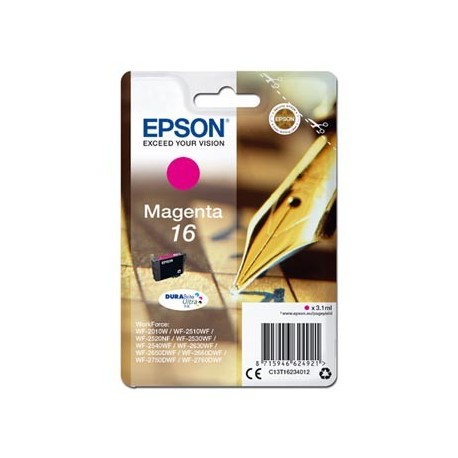 Tusz Epson T162340 Magenta 3.1ml