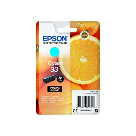 Tusz Epson T33 Cyan 4,5ml