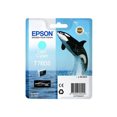 Tusz Epson T7605 Light Cyan 25,9ml