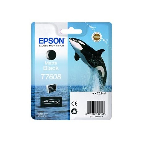 Tusz Epson T7608 Matte Black 25,9ml