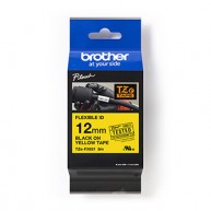 Taśma Brother TZE-FX631 12mm x 8m czarny/żółty