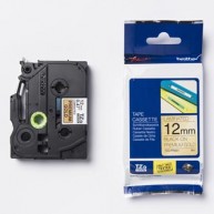 Taśma Brother TZE-PR831 12mm x 8m czarny/złoty