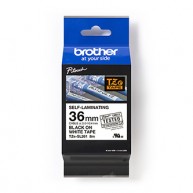 Taśma Brother TZE-SL261 36mm x 8m czarny/biały