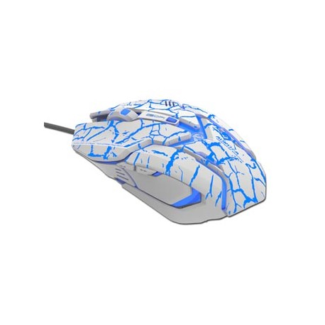 Mysz przewodowa E-blue Auroza Gaming biała