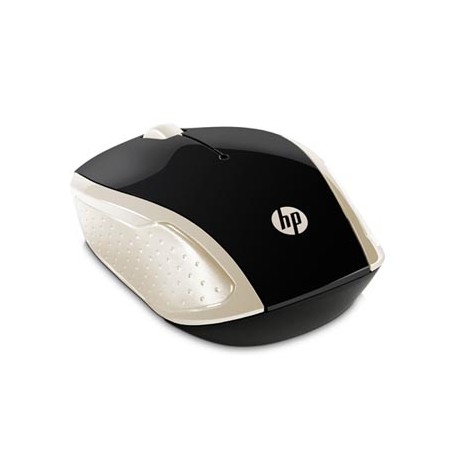 Mysz bezprzewodowa HP 200 Gold 2,4GHz złota