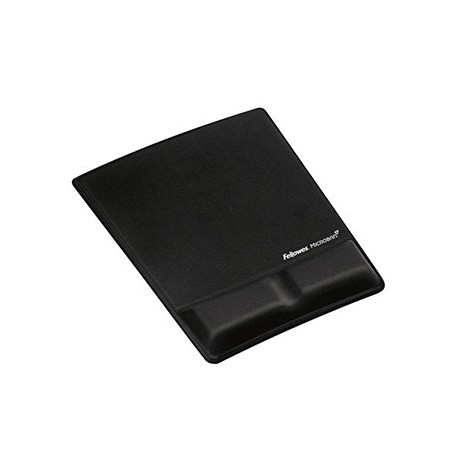 Podkładka pod mysz Fellowes Crystal ergonomiczna 28x23cm czarna