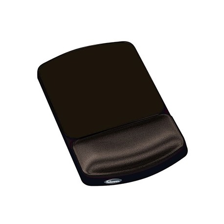 Podkładka pod mysz Fellowes Health-V ergonomiczna 15,6x25cm czarna