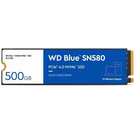 Dysk SSD WD Blue SN580 500GB M.2 NVMe WDS500G3B0E