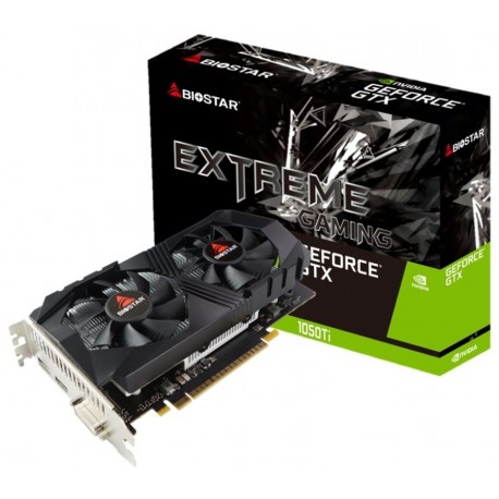 Karta graficzna BIOSTAR GeForce GTX 1050 Ti 4GB GDDR5 (VN1055TF41)