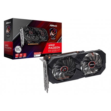 Karta graficzna ASRock Radeon RX 6500 XT Phantom Gaming D 4GB OC