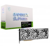 Karta graficzna MSI GeForce RTX 4070 SUPER 12GB GAMING X SLIM WHITE