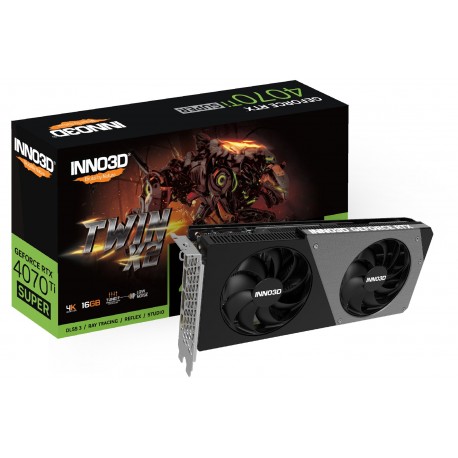 Karta graficzna INNO3D GeForce RTX 4070 Ti SUPER TWIN X2