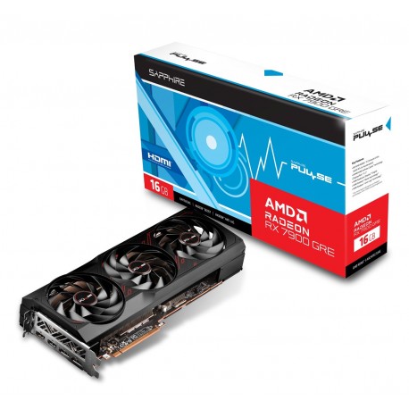 Karta graficzna SAPPHIRE Radeon RX 7900 GRE PULSE Gaming OC 16GB GDDR6