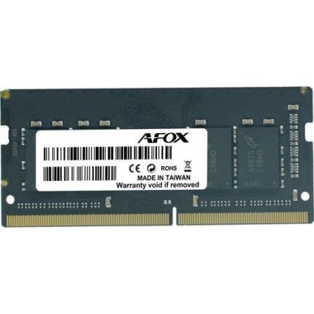 AFOX SO-DIMM DDR4 16GB 3200MHZ MICRON CHIP AFSD416PS1P AFOX SO-DIMM DDR4 16GB 3200MHZ MICRON CHIP AFSD416PS1P