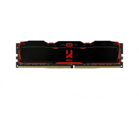 GOODRAM DDR4 16GB PC4-25600 (3200MHz) 16-20-20 DUAL CHANNEL KIT IRDM X RED 1024x8