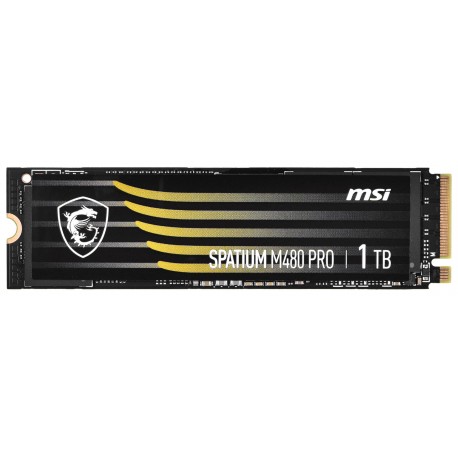 Dysk SSD MSI SPATIUM M480 Pro 1TB PCIe 4.0 NVMe M.2 2280