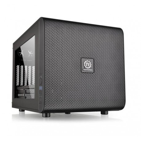 Obudowa Thermaltake Core V21 CA-1D5-00S1WN-00 Micro ATX, Mini ITX kolor czarny