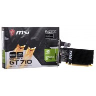 MSI GF GT 710 2048MB DDR3/64b V/H/D PCI-E LP