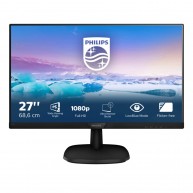 Monitor Philips 273V7QJAB/00 27" IPS/PLS FullHD 1920x1080 DisplayPort, HDMI, VGA kolor czarny