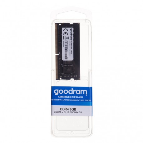 Pamięć GoodRam GR2666S464L19S/8G DDR4 SO-DIMM 1 x 8 GB 2666 MHz CL19