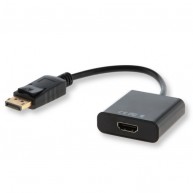 Adapter SAVIO cl-55 HDMI F - DisplayPort M 0,10m kolor czarny