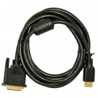 Kabel Akyga AK-AV AK-AV-11 DVI-D M - HDMI M 1,8m kolor czarny