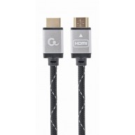 Kabel GEMBIRD Seria select plus CCB-HDMIL-2M HDMI M - HDMI M 2m kolor czarny