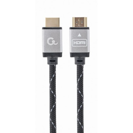 Kabel GEMBIRD Seria select plus CCB-HDMIL-2M HDMI M - HDMI M 2m kolor czarny