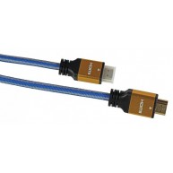 Kabel IBOX HD04 ULTRAHD 4K 1,5M V2.0 ITVFHD04 HDMI M - HDMI M 1,5m kolor niebieski