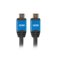 Kabel Lanberg Premium CA-HDMI-20CU-0018-BL HDMI M - HDMI M 1,8m kolor czarny
