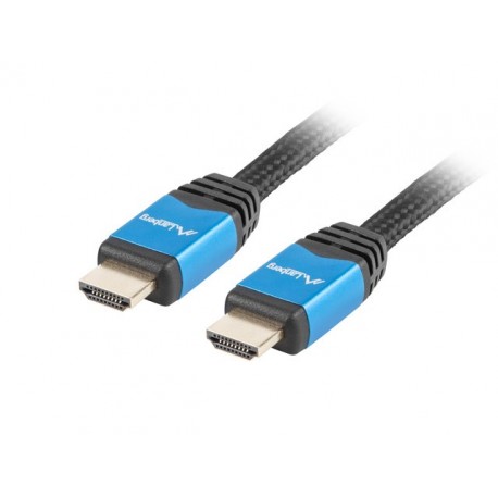 Kabel Lanberg Premium CA-HDMI-20CU-0030-BL HDMI M - HDMI M 3m kolor czarny