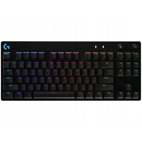 Klawiatura Logitech G PRO X Shroud czarna