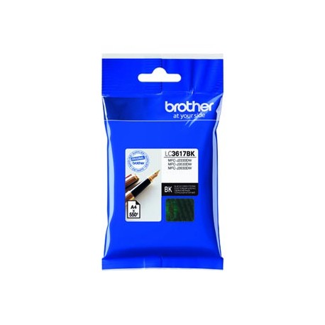 Tusz Brother LC-3617BK Black [550 str.]