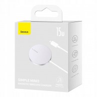 Ładowarka Baseus Simple Mini3 iPhone magnetyczna 15W