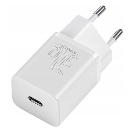 Ładowarka sieciowa Baseus Super Si 1C 30W biała
