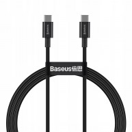 Kabel USB-C do USB-C Baseus Superior 100W 1m czarny