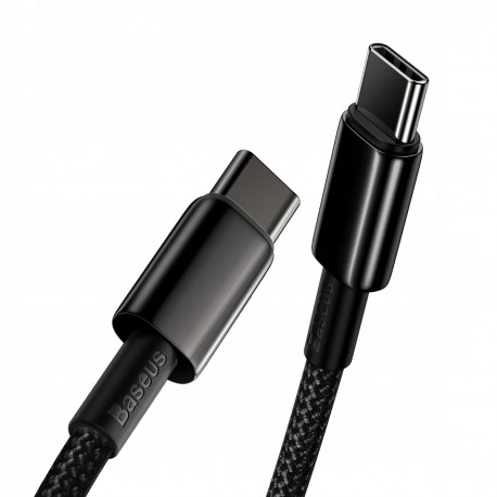 Kabel USB-C do USB-C Baseus Tungsten 100W 1m