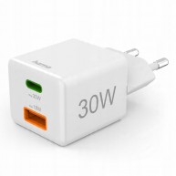 Ładowarka sieciowa Hama Mini 30W PD/QC USB-C USB-A