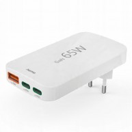 Ładowarka składana Hama GaN 65W 2xUSB-C 1xUSB-A
