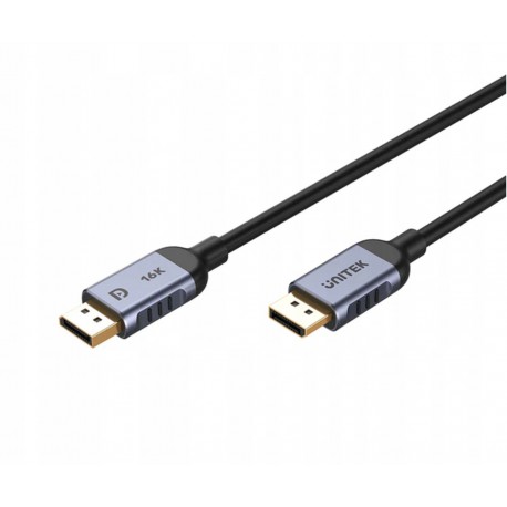 Kabel DisplayPort 2.1 Unitek 8K@120Hz 1m