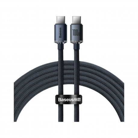Kabel USB-C do USB-C Baseus Crystal Shine 100W 1.2