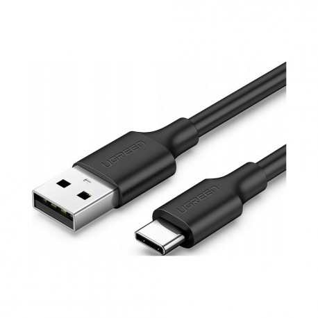 Kabel USB do USB-C UGREEN US287 QC3.0 1m czarny