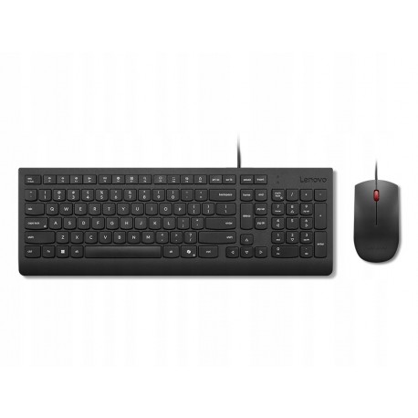 Zestaw klawiatura + mysz LENOVO Essential Wired przewodowy