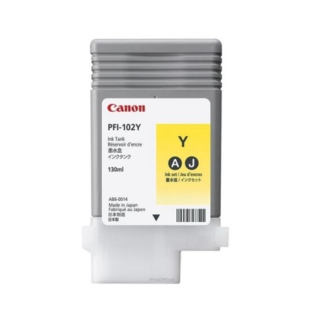 Tusz Canon iPF500/605 *PFI102Y* Yellow 130ml
