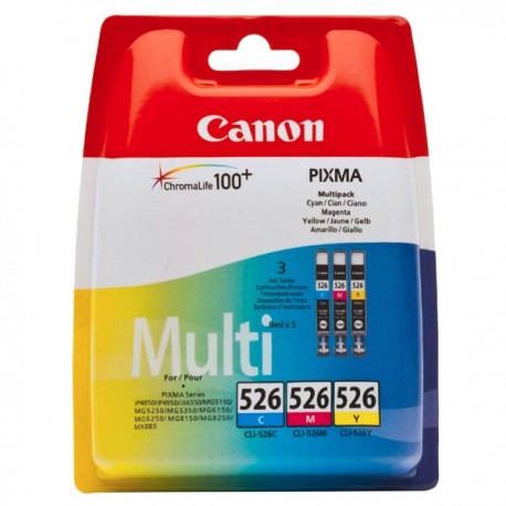 Tusz Canon CLI-526 IP4850/MG5150 CMY [3x500 str.]