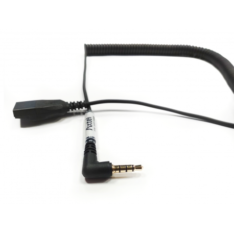 Kabel do słuchawek Axtel QD/3,5 mm jack