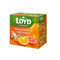 Herbata owocowa Loyd Pomarańcza i Grejpfrut 20 tb