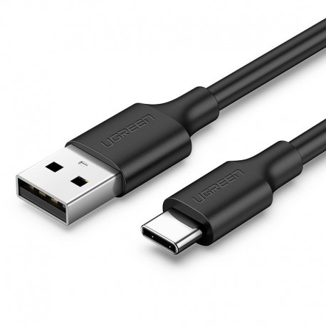 Kabel USB do USB-C UGREEN 1,5m (czarny) Kabel USB do USB-C UGREEN 1,5m (czarny)