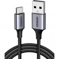 Kabel USB do USB-C QC3.0 UGREEN 1m alum. czarny