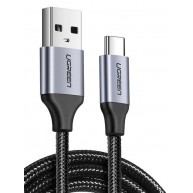 Kabel USB do USB-C QC3.0 UGREEN 2m alum. wtyczka